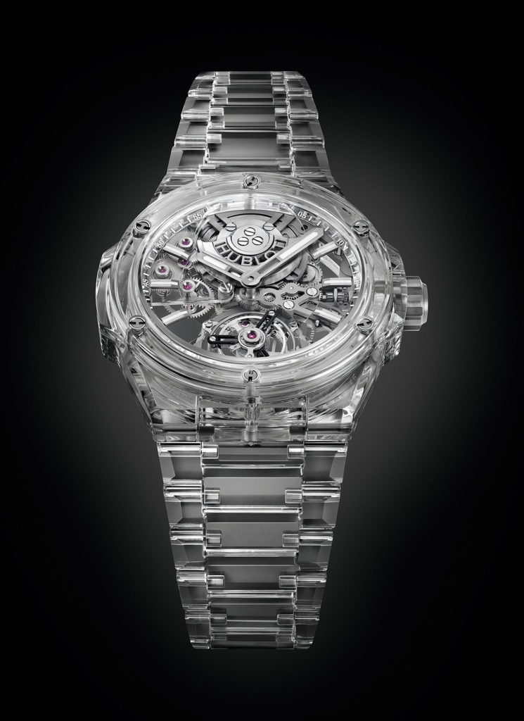Replica Hublot Watches Unveils Big Bang Integral Tourbillon Fully Clad in Sapphire