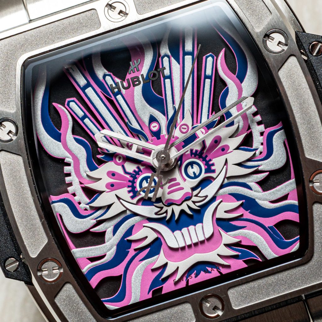 Hands-On: Chinese Paper-cutting Art Meets Watchmaking in Replica Hublot’s Spirit of Big Bang Titanium Dragon为